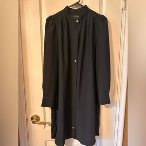 Black polyester J. Crew dress. Size 6